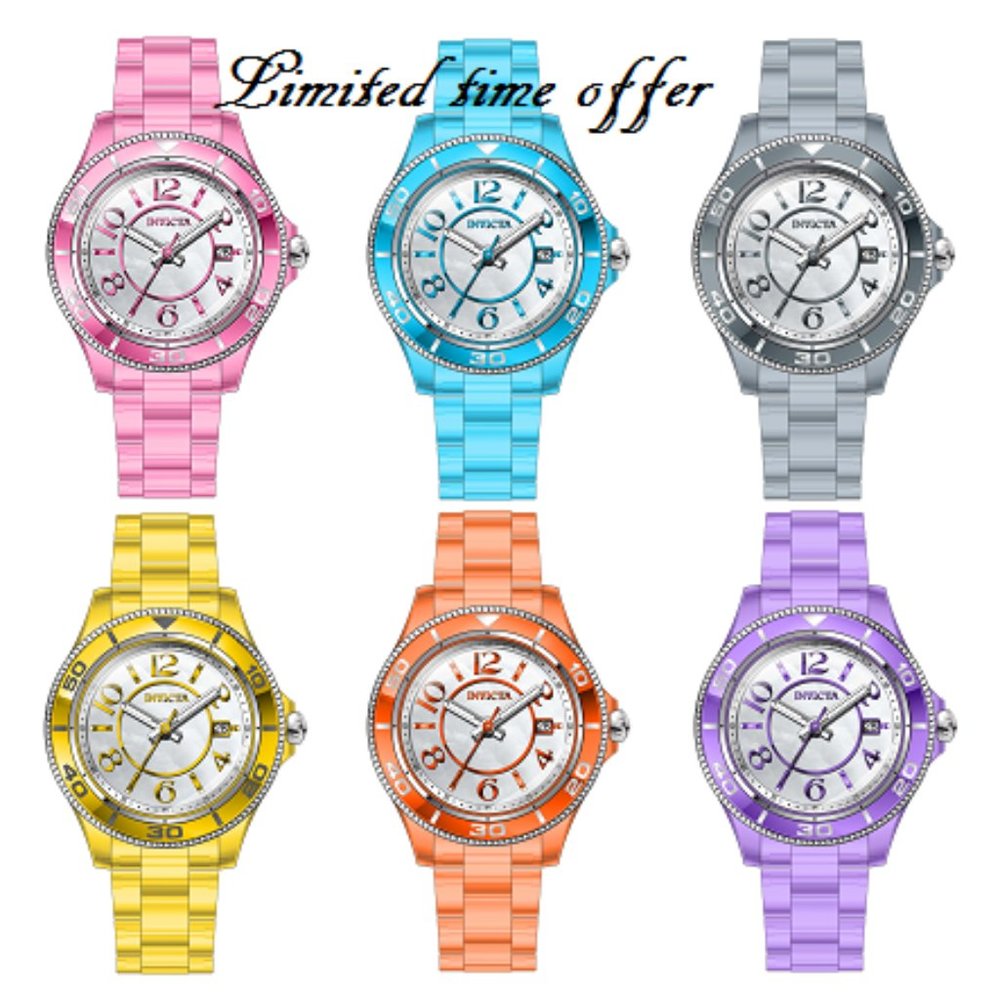 6 Color Bundle Invicta Anatomic Accessory Pack
